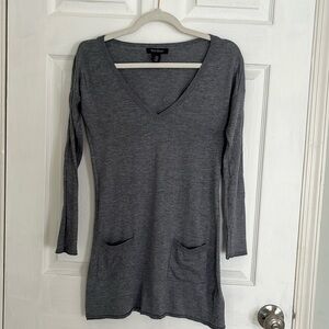 WHBM tunic sweater with pocket details